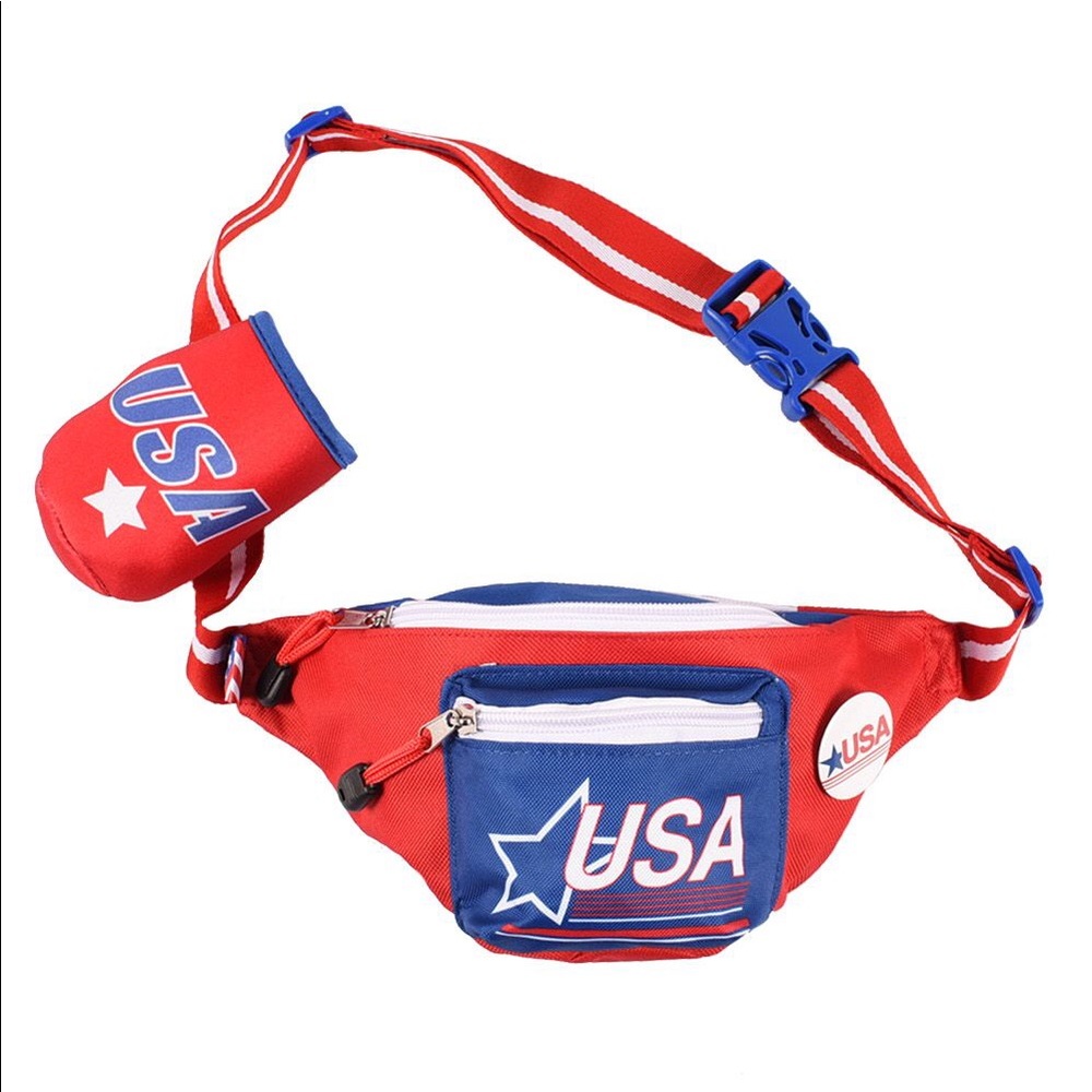 Patriotic Fanny Pack by Tipsy Elves